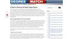 Desktop Screenshot of degreematch.org